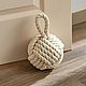 La decoración: Stoppers. Decor. cordknot. Интернет-магазин Ярмарка Мастеров.  Фото №2