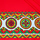 Fabric in Russian style Boretskaya painting. Fabric. SLAVYANKA. Online shopping on My Livemaster.  Фото №2