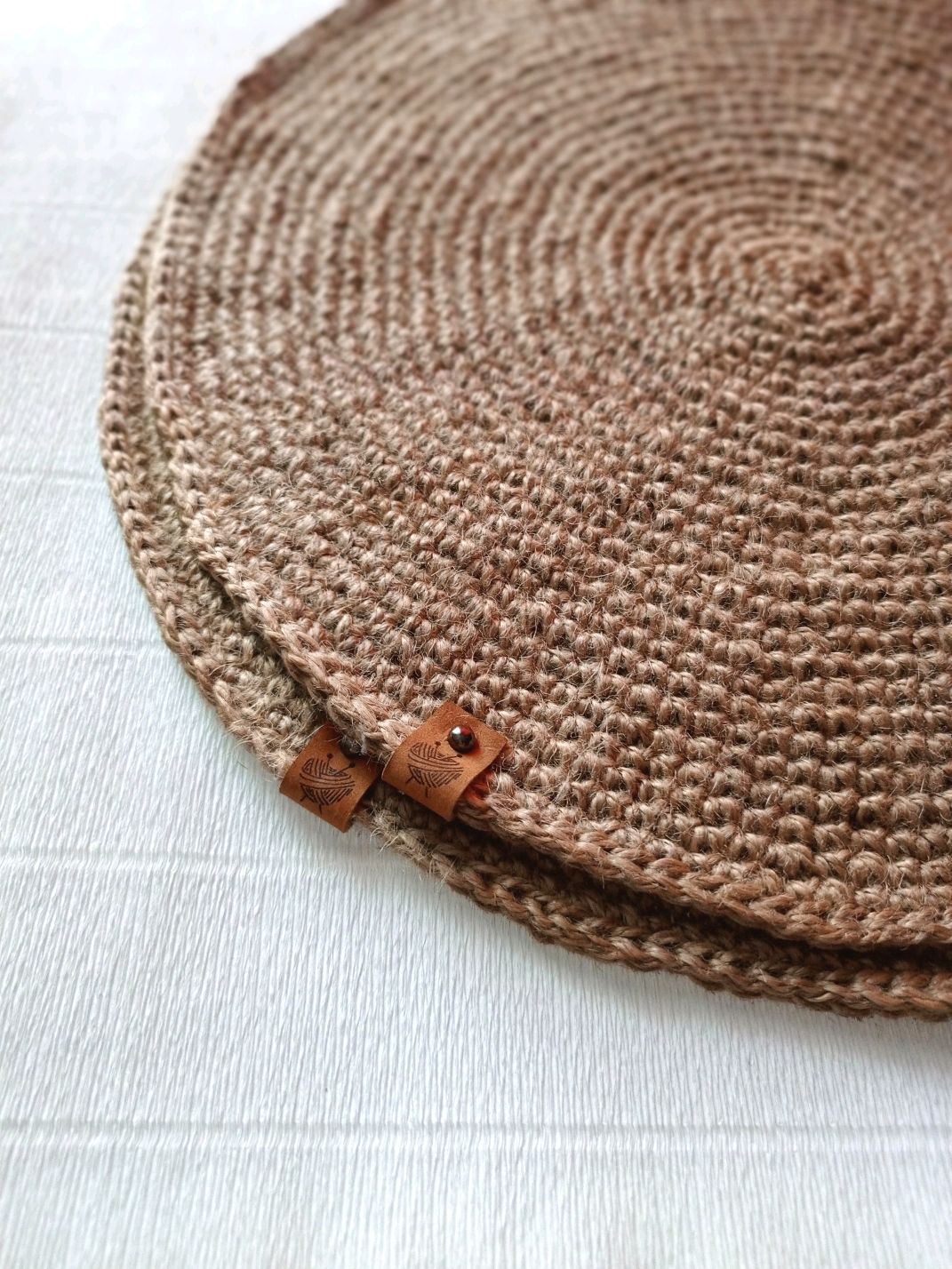 Сервировочные салфетки из джута в интернет-магазине на Ярмарке Мастеров ...