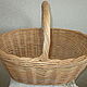 Mushroom basket woven from willow twigs. Picnic baskets. Elena Shitova - basket weaving. My Livemaster. Фото №5
