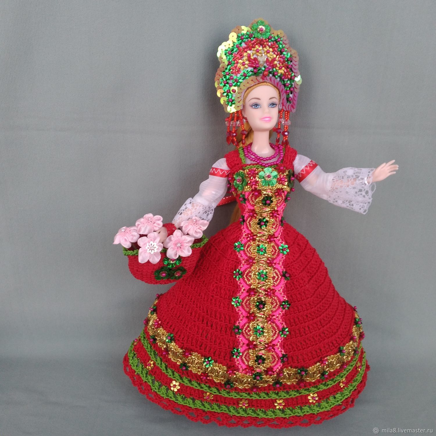 Русский народный костюм» (или наряд для куклы) | Lyudmila2807 - Дневник Lyudmila2807