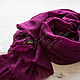 Summer single-color beet monogram stole, Wraps, Moscow,  Фото №1