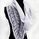 Order Mini shawl with knitting needles 'Haze'. Lisonok (Lisonok). Livemaster. . Shawls Фото №3