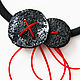Order Necklace 'Buttons 2'. Ксения (by Popova). Livemaster. . Necklace Фото №3