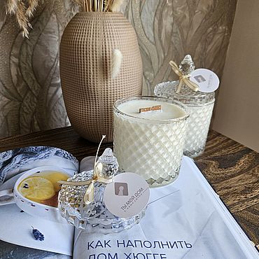 Сувениры и подарки ручной работы. Ярмарка Мастеров - ручная работа Набор: Ароматические свечи ручной работы - "Ты Мой дом". Handmade.
