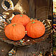 Подарочный сувенир `Мыло-мандаринка` большая, в сетке. 1 мандаринка в сетке с бирочкой и бантом - 160 р