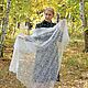  Delicate delicate down shawl-gossamer white, Shawls, Urjupinsk,  Фото №1