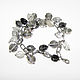 Bracelet stones rutile quartz hair and beads. Bead bracelet. krasota-prirody. My Livemaster. Фото №4
