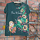 FUB Sunflowers T-shirt. T-shirts. krasa-art. Online shopping on My Livemaster.  Фото №2