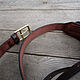 Bandolier leather, classic mod. British 2. Gifts for hunters and fishers. Labour. My Livemaster. Фото №4