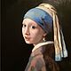 Copy of the painting 'the Girl with the pearl earring '. Pictures. oliocanvas (Oliocanvas). Online shopping on My Livemaster.  Фото №2