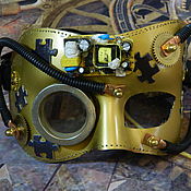 Аксессуары handmade. Livemaster - original item A steampunk cosplay mask 