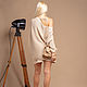 Beige suit with shorts. Suits. SHAPAR - knitting clothes. Online shopping on My Livemaster.  Фото №2