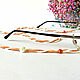 Order Chains for glasses made of beads and beads Elegant beige. StylishThings4U. Livemaster. . Chain for glasses Фото №3
