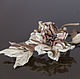 Brooch made of leather 'Autumn', Brooches, Zheleznogorsk,  Фото №1
