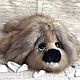 Natural Fur Sable Dog, Stuffed Toys, Moscow,  Фото №1