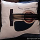 Pillow Guitar-a gift to the musician, a gift to the guitarist on February 23. Pillow. Lara (EnigmaStyle). Online shopping on My Livemaster.  Фото №2