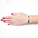 Gold dot bracelet, Hard gold plated bracelet 2022. Hard bracelet. Irina Moro. My Livemaster. Фото №5