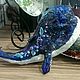 The star whale. Figure. Room decoration. interior toy, Figurines, Stavropol,  Фото №1