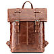 Leather backpack 'Benjamin' (brown antique), Backpacks, St. Petersburg,  Фото №1