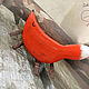 Order Brooch 'Red Fox, orange, minimalism, unusual'. greenfox-23. Livemaster. . Brooches Фото №3