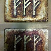 Фен-шуй и эзотерика handmade. Livemaster - original item Runic formula with rune Fehu to attract wealth. Handmade.
