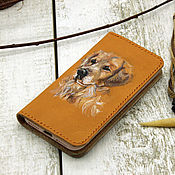 Сумки и аксессуары handmade. Livemaster - original item A phone case with a picture of your dog. Handmade.