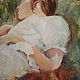 Dream on a summer day, oil painting on canvas. Pictures. myfoxyart (MyFoxyArt). My Livemaster. Фото №6