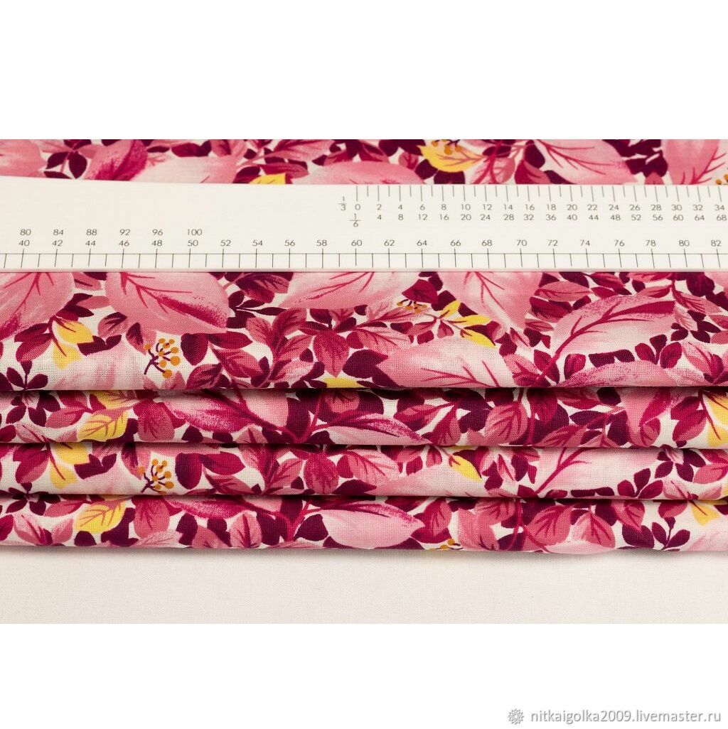 Ткань для пэчворка Rejuvenation Pink (метраж) купить в интернет ...