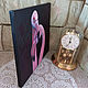 Bird Oil Painting Flamingo. Pictures. Kind paintings by Irina Belozerova. My Livemaster. Фото №5