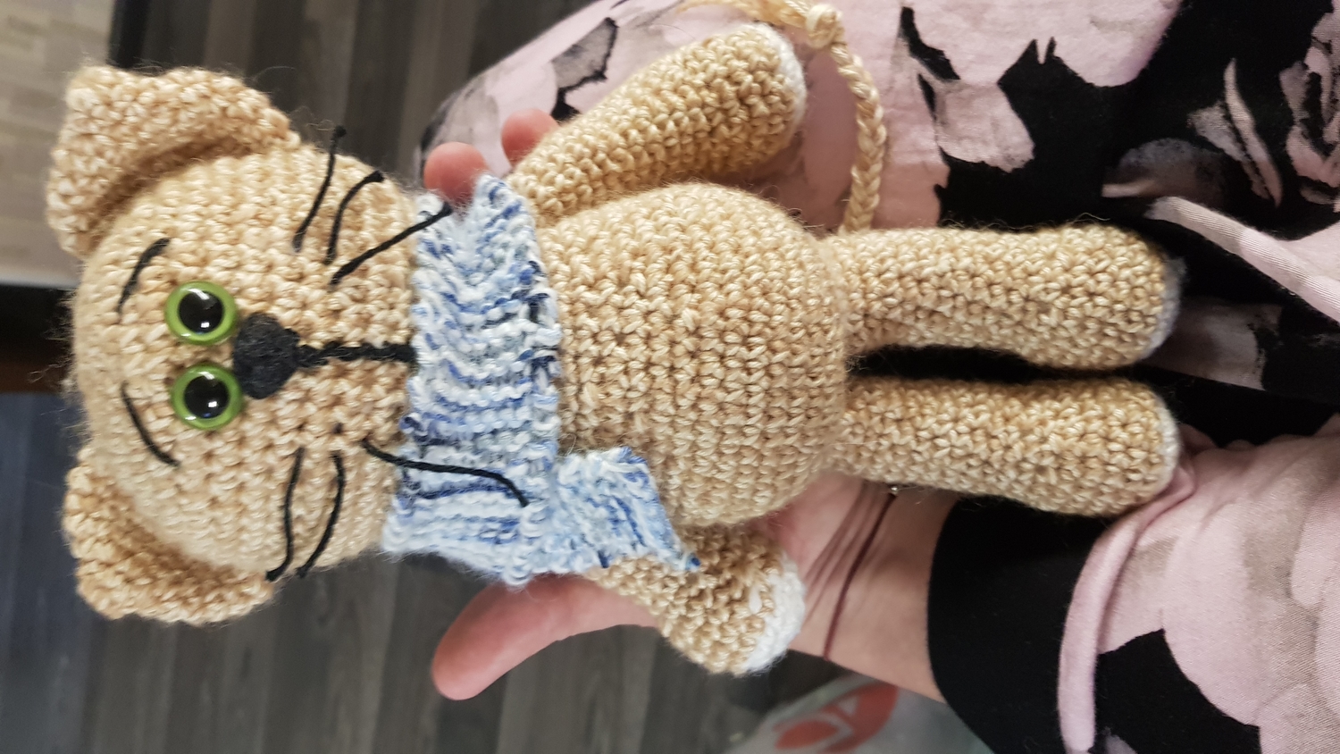Самая первая игрушка амигуруми