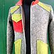 Men's felted jacket 'Autumn'. Outerwear Jackets. tonkorunochka (tonkorunochka). My Livemaster. Фото №6