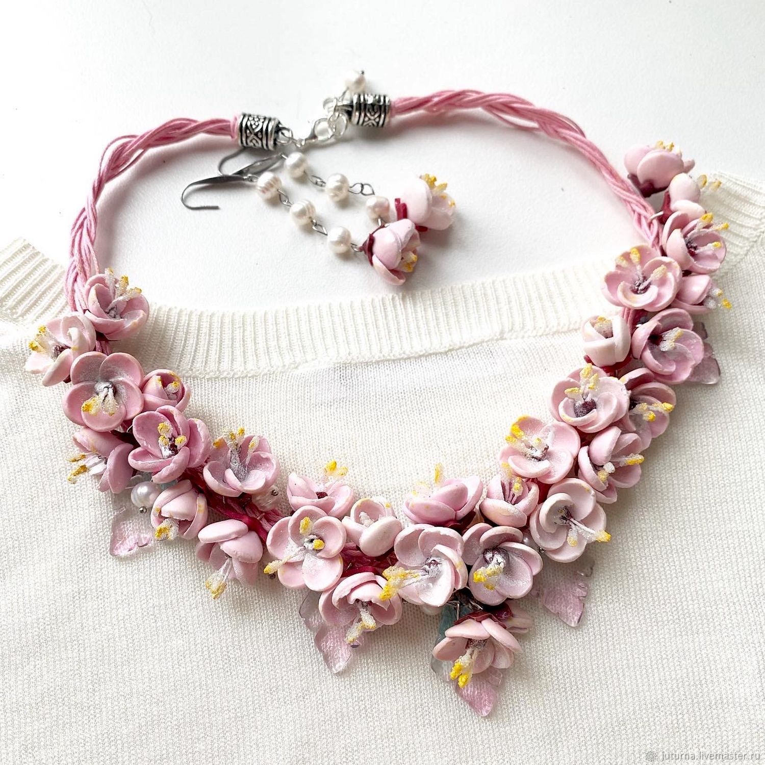 Jewelry sets: ' Sakura Spring', Jewelry Sets, Vladivostok,  Фото №1