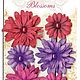 Бумажные цветы для скрапбукинга Plum Purple Daisy от Bo Bunny Press, Цветы искусственные, Рудня,  Фото №1