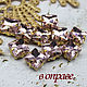 Rhinestones 8 mm Pink in a square frame. Rhinestones. agraf. Online shopping on My Livemaster.  Фото №2