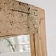 Full-length mirror made of barn boards 'Oude 1'. Mirror. Custom furniture making U.LOFT. My Livemaster. Фото №6