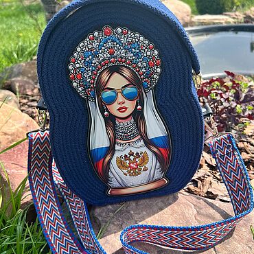 Сумки ручной работы. Ярмарка Мастеров - ручная работа Сумка «Матрешка». Handmade.