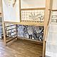 Детская кровать чердак домик с лестницей комодом деревянная из массива. Кровати. SCANDI. Ярмарка Мастеров.  Фото №4