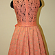 Bright lace dress. Dresses. Gleamnight bespoke atelier. My Livemaster. Фото №4