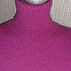 Платье "Фуксия" 100% кашемир. Платья. Вера / Kirshvery_knit (kirshvery) (kirshvery). Ярмарка Мастеров.  Фото №5