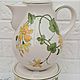 Винтаж: Чайник+мармит серии Geranium от Villeroy&Boch 70-х г 1,5л, Кухонная утварь винтажная, Химки,  Фото №1