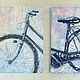Modular oil painting Bicycle, Pictures, Zelenograd,  Фото №1