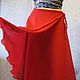 Skirt of red marlewski with the smell, Skirts, Moscow,  Фото №1