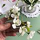 Заказать Гребень с цветущей вишней. Юлия Курихина. Ярмарка Мастеров. . Гребень Фото №3