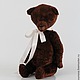 Teddy bear Chocolate brownie - soft toy, Stuffed Toys, Moscow,  Фото №1