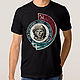 T-shirt cotton 'Gagarin', T-shirts and undershirts for men, Moscow,  Фото №1