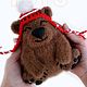 Мастер-класс: Зимний мишка крючком. Мастер-классы. Мастерская уютных вещей Valeri. Интернет-магазин Ярмарка Мастеров.  Фото №2
