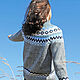 Order Women's knitted Alpaca and merino sweater, Norwegian sweater. Dobryy_vyaz. Livemaster. . Sweaters Фото №3