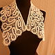 Collar 'Bunches of rowan' Vologda lace. Collars. Chest of gifts. My Livemaster. Фото №4