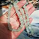 Beads of aquamarine. Necklace. anna-fedirko. Online shopping on My Livemaster.  Фото №2